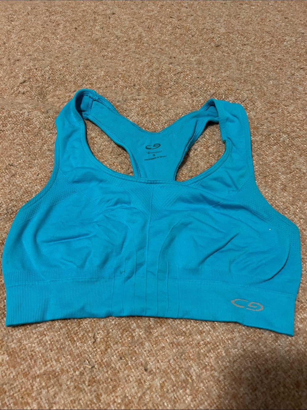 Champion Seamless Racerback Sports Bra - Turquoise/Teal